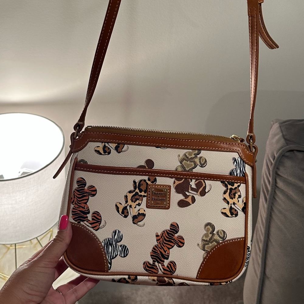 DISNEY - Dooney & Burke Crossbody Bag - Animal Print - Animal Kingdom